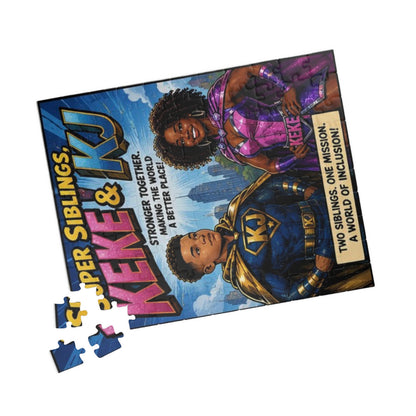 Super Siblings Keke & Kj Puzzle (110 pieces)